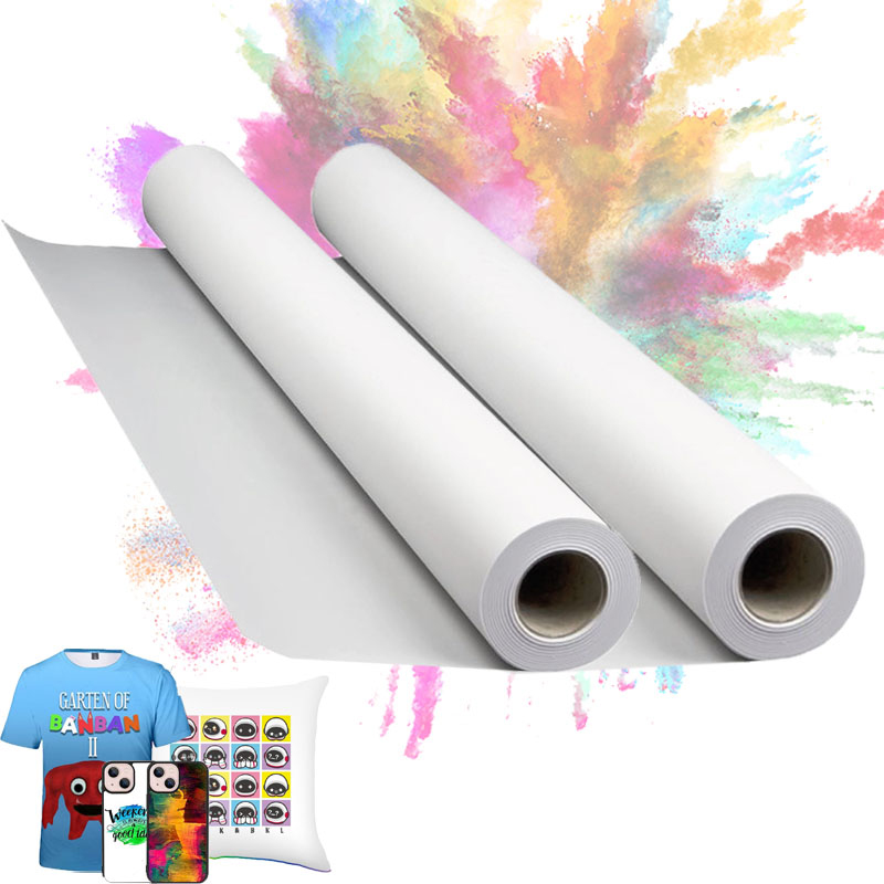  Paquete personalizado A3 A4 tamaño 100 Gsm 100 hojas papel de impresión por sublimación blanco papel de sublimación térmica para camisetas