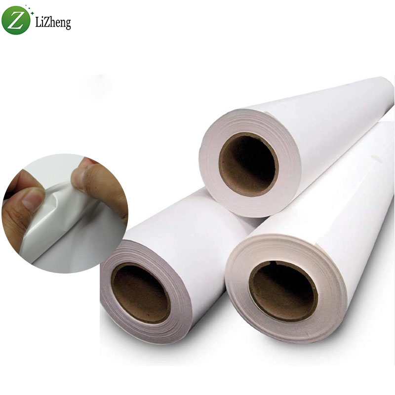 Papel Pp brillante mate 120gsm 180gsm Pp Pet sintético impermeable Pp fabricantes de papel hojas rollo pp papel sintético a4