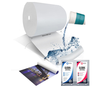 Papel Pp brillante mate 120gsm 180gsm Pp Pet sintético impermeable Pp fabricantes de papel hojas rollo pp papel sintético a4