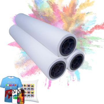  Paquete personalizado A3 A4 tamaño 100 Gsm 100 hojas papel de impresión por sublimación blanco papel de sublimación térmica para camisetas